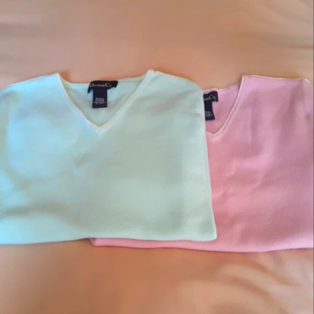 VERY Soft, Pastel, V-neck, long-sleeved sweaters sold separately